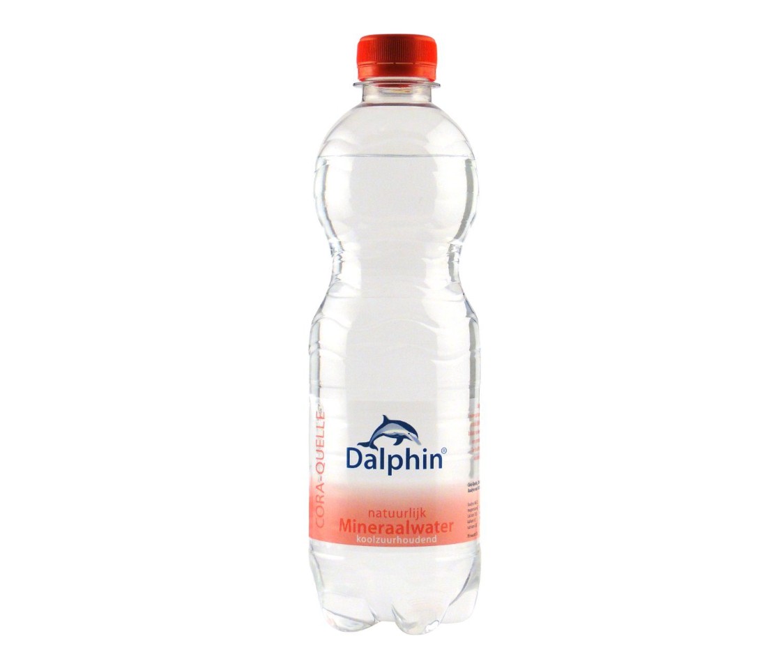 Dalphin Mineraalwater Koolzuurhoudend Pet-fles 18x50cl
